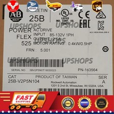 NEW AB 25B-V2P5N104 Powerflex 525 AC Drive Controller 25BV2P5N104 # US Free Tax