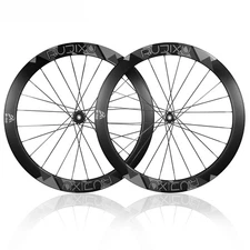 700C Road Disc Brake Bicycle Carbon Fiber Wheelset Depth 50mm Width 28mm Wheels