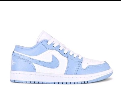Nike Air Jordan 1 Low ホワイト/ブルー Nike Air Jordan 1 Low Legend Blue White FZ2138-114 Men's or GS