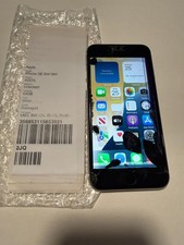 Apple iPhone SE 2nd Gen. White 64GB Unlocked Cracked Screen Battery Issue READ