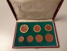 SACHSEN NOTGELD 1920 - 7 Böttger Steinzeug ab 20 Pfg. - 20 Mark, stgl. - MEISSEN