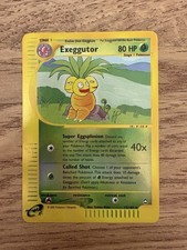 Pokemon TCG Exeggutor 12/147 Aquapolis e-Reader Reverse Holo Rare on eBay