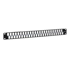 Icc IC107BP481 Patch Panel, Blank, 48-port, Hd, 1 Rms