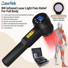 8W Cold Laser Therapy Device 808/905nm Sport Injury Muscle Recovery LLLT Laser