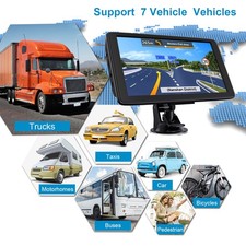 Semi Truck Gps Commercial Driver Big Rig Accessories Navigation System Trucker