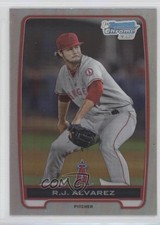 2012 Bowman Draft Chrome Draft Picks Refractor RJ Alvarez #BDPP46 fm0