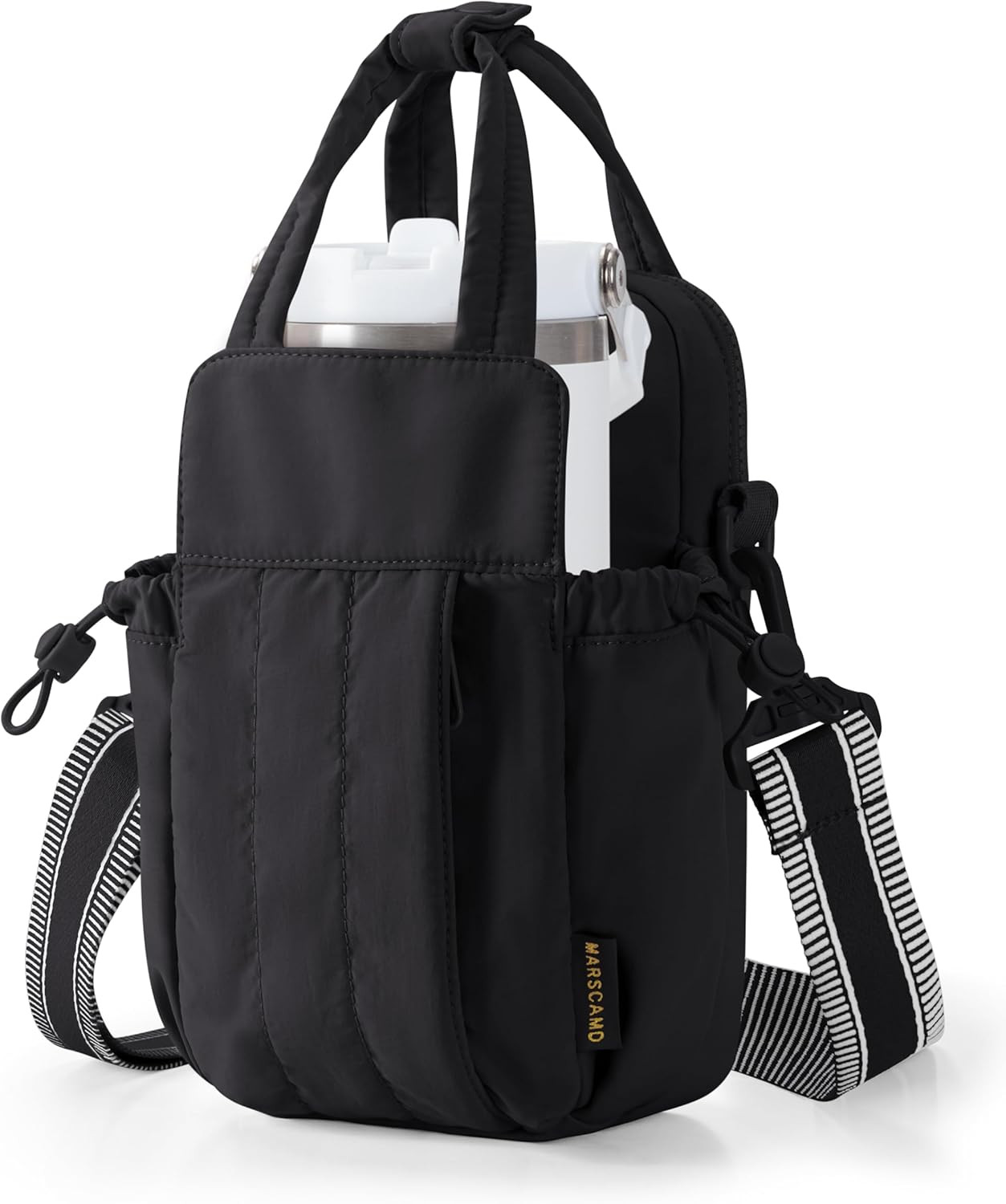 Holder Bag With Strap For 32 Oz 40 Oz, Rfid Crossbody Water Bottle