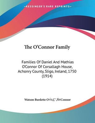 Watson Burdette OâEURConnor | The O'Connor Family | Taschenbuch | Englisch
