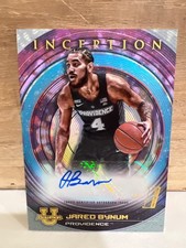 Jared Bynum 2022-23 Bowman Inception University Auto #BIA-JB Providence