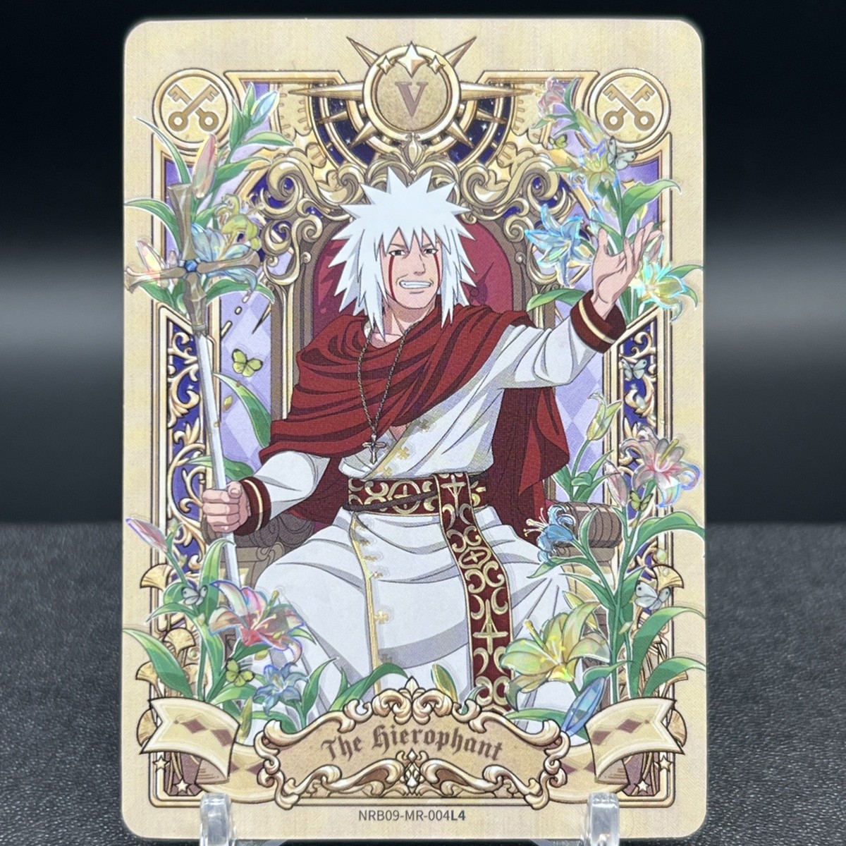Jiraiya The Heirophant Tarrot NRB09-MR-004L4 Naruto Kayou Card | eBay