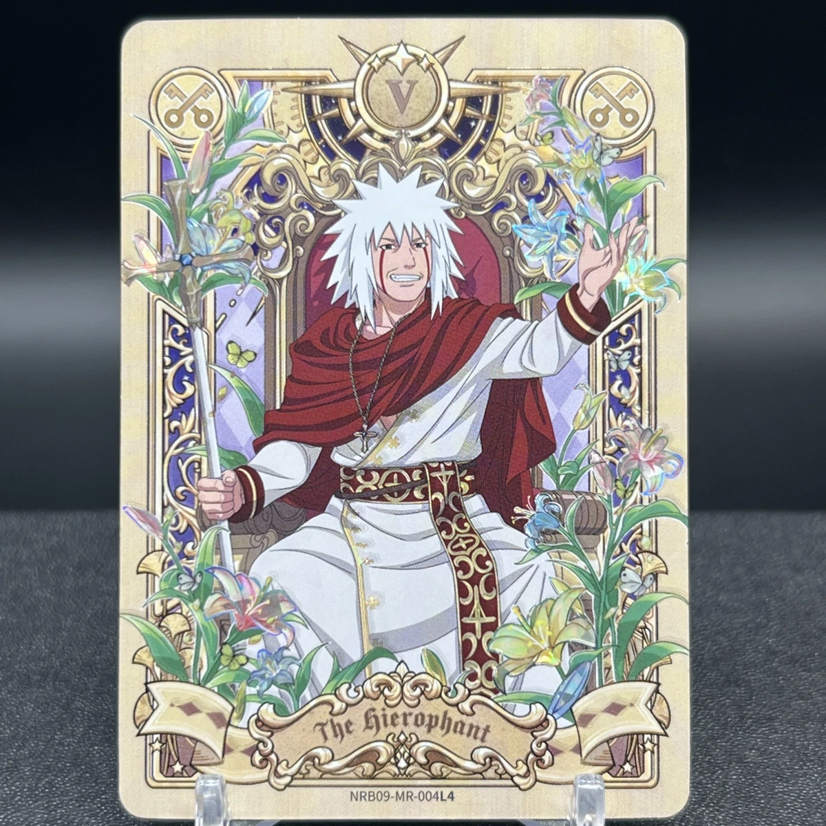 Jiraiya The Heirophant Tarrot NRB09-MR-004L4 Naruto Kayou Card | eBay