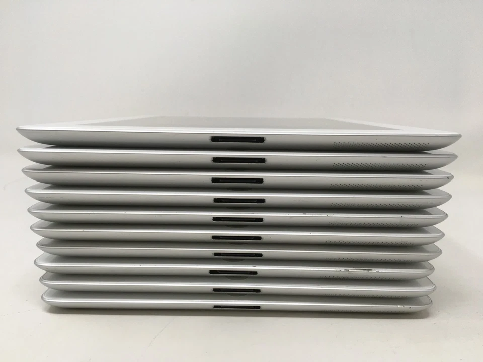Lot of 10 Apple iPad 2 A1395 16GB Wi-Fi 9.7" White MC979LL/A - For/Repair - Image 4 of 4