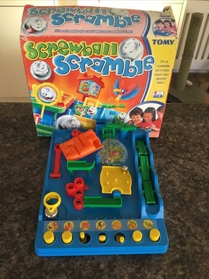 Screwball Scramble verkauft wie gesehen für Ersatzteile usw. fehlen ein paar Artikel