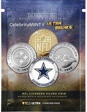 New Release!!!! Ultra Break X Celebrity Mint- 2025 1oz Silver NFL Edition Sealed