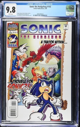 Sonic the Hedgehog #143 2005 Archie Publications CGC 9.8 022