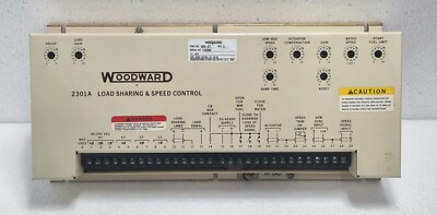 Woodward 2301A Ladung Gemeinsame Nutzung & Drehzahlregeler 9905-377 Rev.B