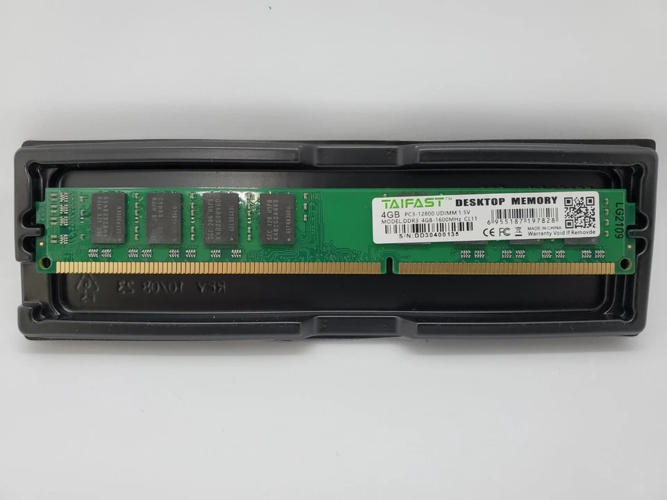 Samsung SEC 8GB DDR3 RAM 2 x 4GB PC3-12800 Desktop 1600 MHz DIMM 240-pin Memory  - Image 2 of 2