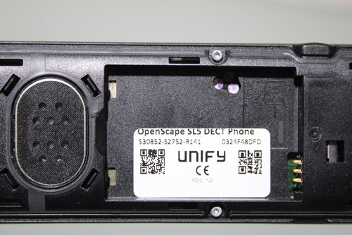Unify OpenScape SL5 DECT Telefon z ładowarką, baterią i zasilaczem - Zdjęcie 9 z 9