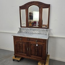 Kommode Art Deco Antik Anrichte Kredenz Frankreich um 1930 Eiche Kom572