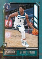 Anthony Edwards RC 2020-21 Chronicles Basketball Playbook Rookie Card#167 Wolves