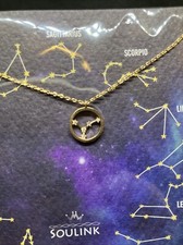 Constellation Zircon Zodiac Sign Pendant Necklace Star Cancer 967