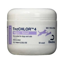 TrizCHLOR 4 Wipes, 50 Count