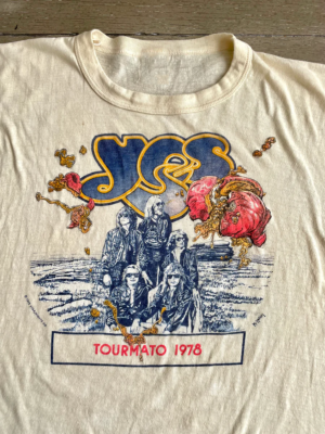 ミュージシャン 1970's [yes] promotional t shirts Yes Band Tormato Tour 1978 T Shirt Full Size S-5XL BE2799 | eBay