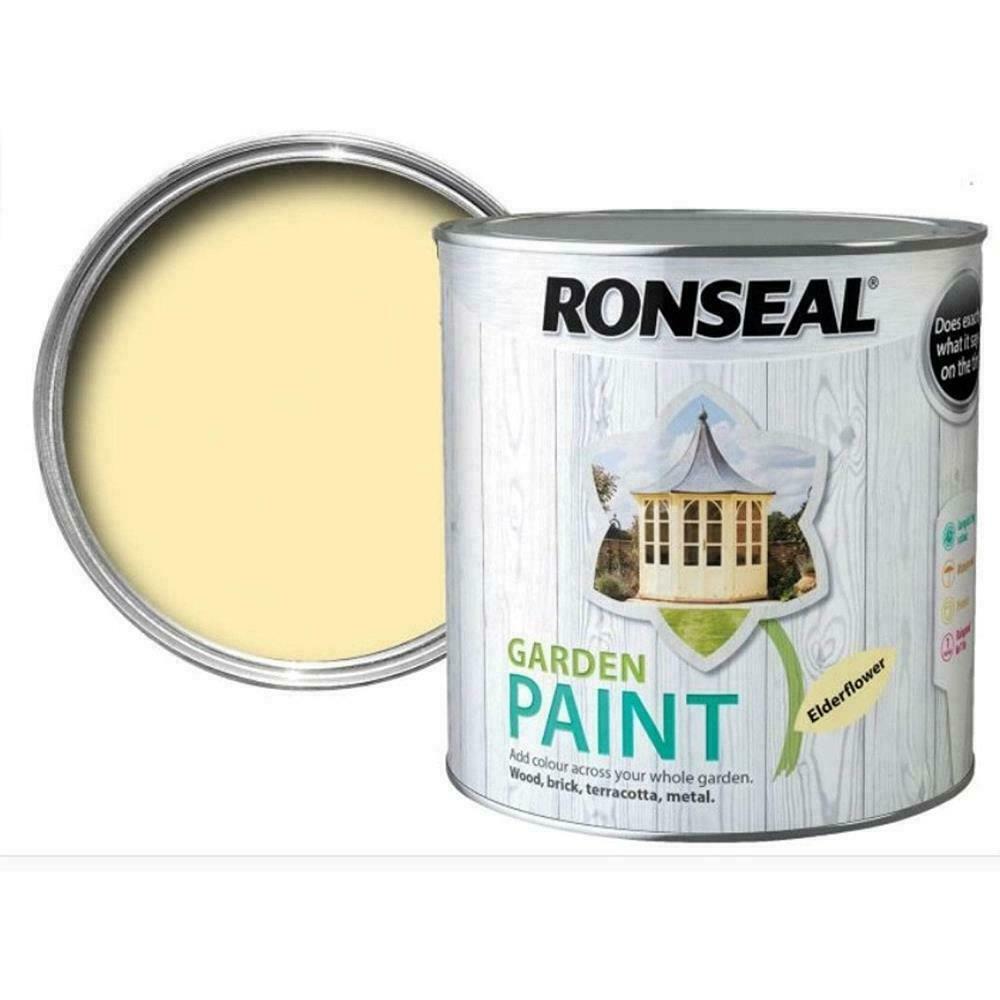 Ronseal Outdoor Garden Paint For Exterior Wood Metal Stone Brick