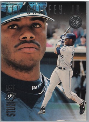 1996 Leaf Studio - Silver Press Proof #116 Ken Griffey Jr