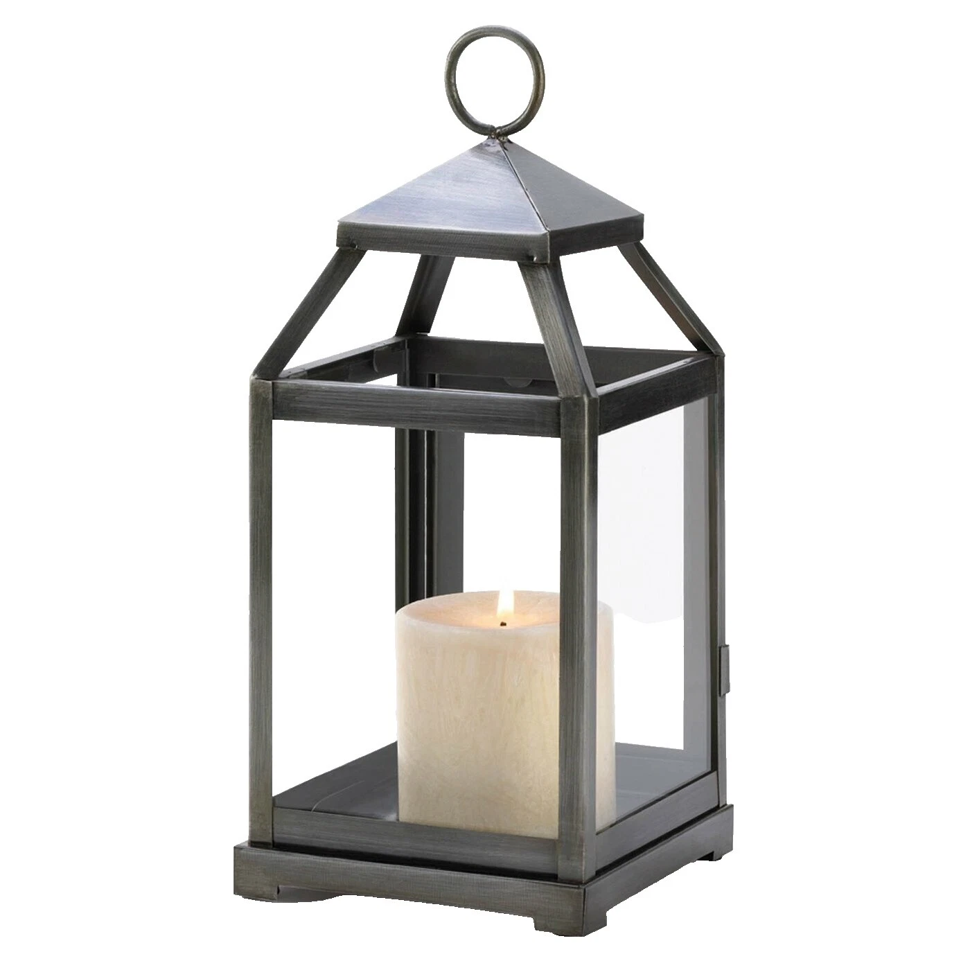 Linternas Vela contemporánea de hierro