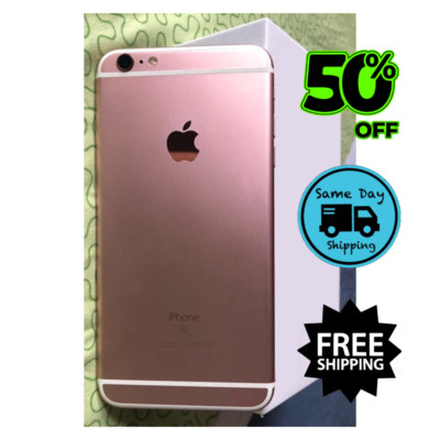 Apple iPhone 6s Plus 64GB 16GB Unlocked Verizon Silver/Gray/Rose Gold iOS 4G