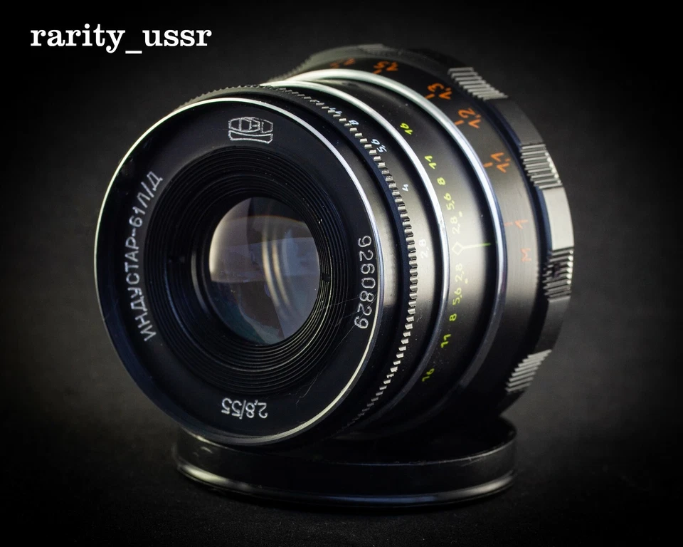 INDUSTAR 61 l/d Lens rangefinder 55mm f/2.8 copy Leica mount m39 Zorki FED RF - Image 2 of 4