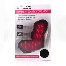 Autoready 12v Car Seat Heated Seat Cushion Universal Wadjustable Temp Brand New