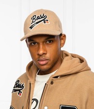 HUGO BOSS X RUSSELL ATHLETIC FIRAS-RA BASEBALL CAP Medium Beige