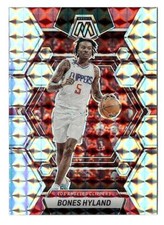 2022-23 Bones Hyland Panini Mosaic Silver Mosaic - Los Angeles Clippers