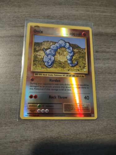 2016 Pokemon XY Evolutions Onix Reverse Holo 61/108 - Picture 5 of 8