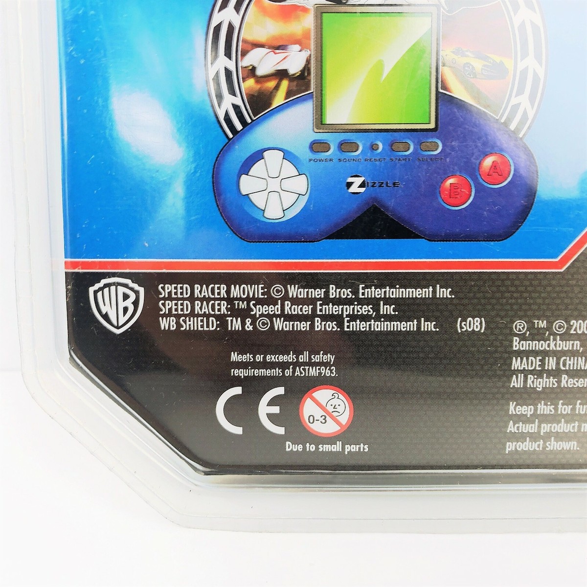 スポーツトイ・アクショントイ 2008 2008 Zizzle Speed Racer 5 in 1 Handheld Electronic Game