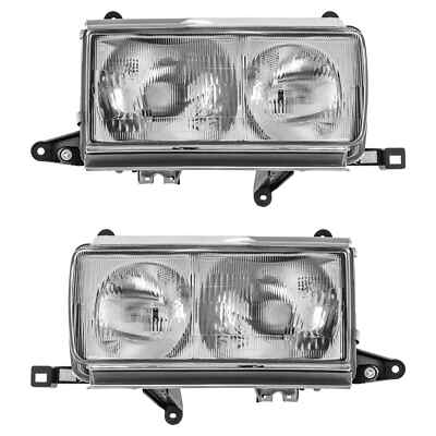 Halogen Scheinwerfer Set für Toyota LAND CRUISER 80 (_J8_) Bj. 01.90-02.98