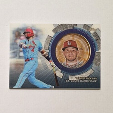 2020 Topps Update Commemorative Player Medallion #YM Yadier Molina Rc Coin Rays