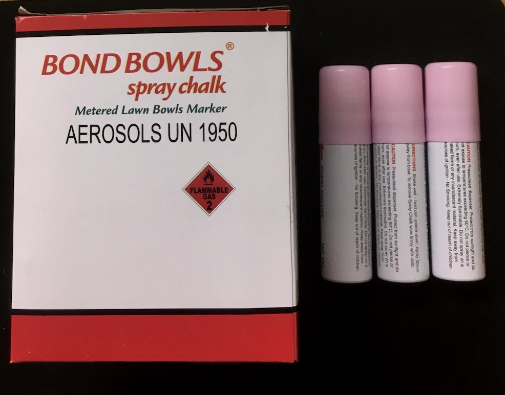 Bond Bowls Pink Spray Chalk Only £49.99 eBay