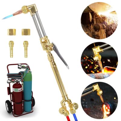 Heavy Duty Victor Style Welding Cutting Torch Set Oxygen/Acetylene