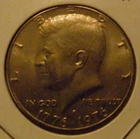Two 1976-P AU Kennedy Half Dollar Error Coins with Two Reverse Die Cracks!!