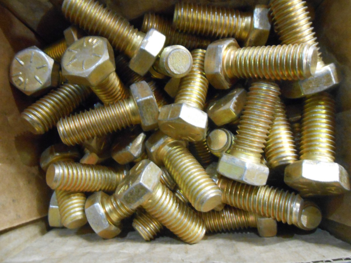 Imperial 16197 USS Hex Head Cap Screw, Grade 8, 1/2