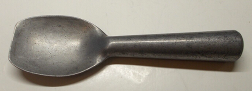 Vintage Aluminum Scoop Spoon Paddle Ice Cream Gelato Shortening Lard 8.5"