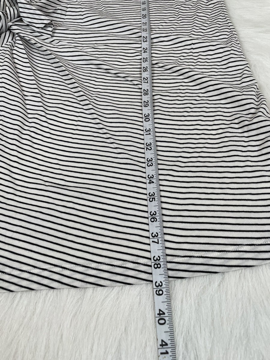 Robe T-shirt Vince Rayée - Multicolore, Manches Longues - Taille S - Coton - Neuf Avec étiquettes