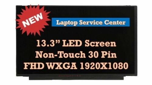 NEW 13.3" LED FHD DISPLAY SCREEN PANEL MATTE AG LIKE BOE NV133FHM-N62 V8.0 - Afbeelding 1 van 5