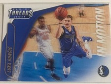 2018 Panini Threads Luka Doncic #15 Rookie In Motion Mavericks ✨