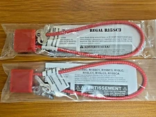 TWO Cable Gun Lock Pistol Shotgun Rifle Child SafetyRED**FREE SHIPPING