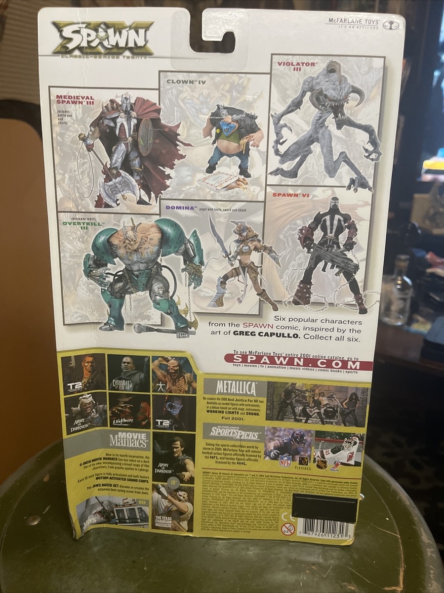 McFarlane Toys Classic Spawn Series 20 SPAWN VI Unmasked w