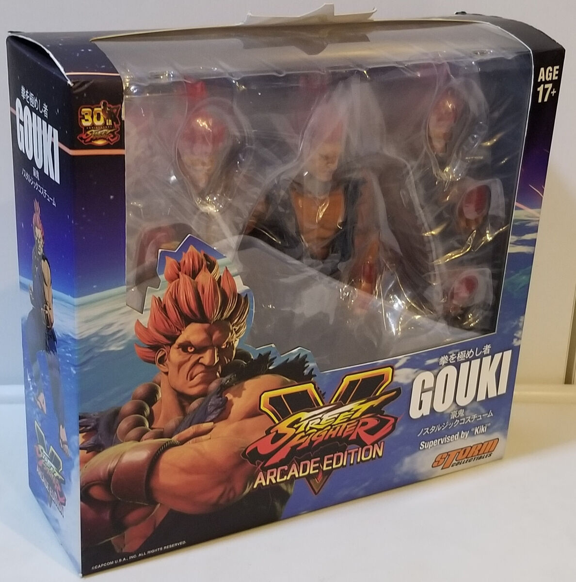 Street Fighter V Akuma Nostalgia Costume 1:12 Scale Action Figure